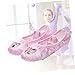 Kisangel Shoes Lyrical Shoe Ballet Feet Ballet Slippers Ballet Flats Ribbon Ballet Slipper Ballet Shoe Soles Child Girl