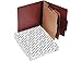 Pendaflex Moisture-Resistant Classification Folders, Letter Size, Red, 10 Count (Pack of 1)