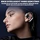 AI Übersetzer Kopfhörer M62 Kabellose Echtzeit-Übersetzung mit 144 Sprachen, Bluetooth Sprachübersetzer für Business & Reisen, Testsieger in Translation Earbuds (Schwarz)
