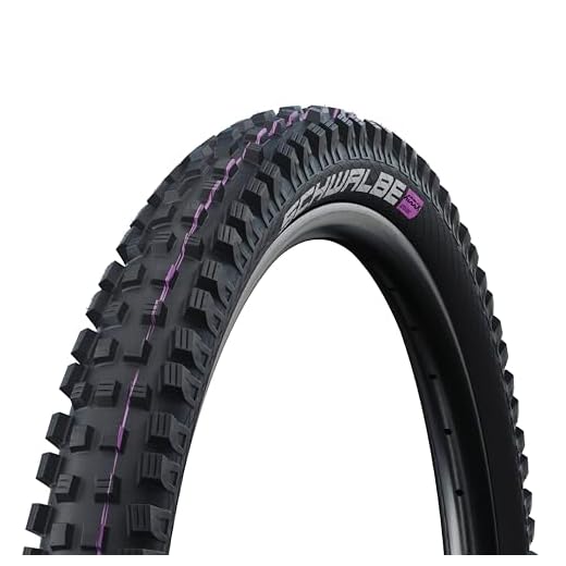 Schwalbe - Magic Mary Downhill and Enduro Tubeless Folding Bike Tire | 29 x 2.6 | Evolution Line, Super Trail, Addix Soft | Black