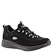 Skechers Sport Women's S Ynergy 2.0-Side-Step Fashion Sneaker, Black, 7 M US