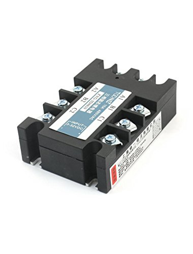 Relais Statique 3 Phases DC 3-32V AC 480V 10A JCAKES pour automatisme triphasé - 2