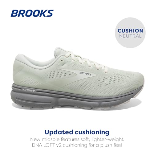Brooks Brooks Women's Ghost 15 Neutral Running Shoe - Blue/White - 5 Medium