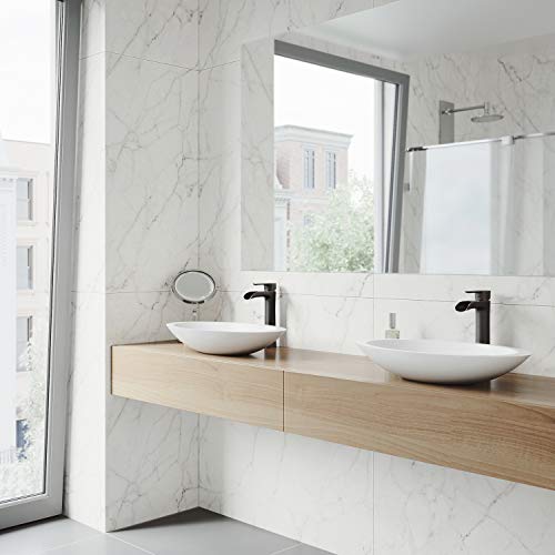 Vigo Niko 10.5 Inch H Single Hole Single Handle Bathroom Faucet With Pop Up Drain In Antique Rubbed Bronze - Vessel Sink Faucet With Drain Included Vg03024Arb2 #TOP3