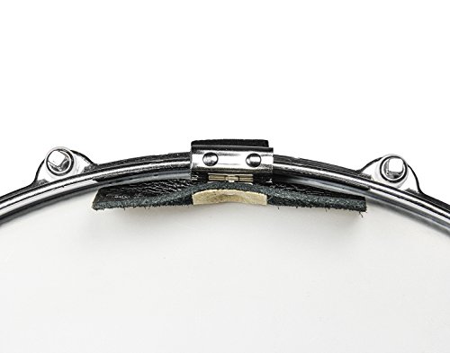 Snareweight Damper M1 Leather - Accessory for Drumhead, black - Image 4
