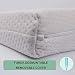 PEKITAS Almohada Cojín Cuña Inclinada Antireflujo Funda Lavable AloeVera Fabricado En España...