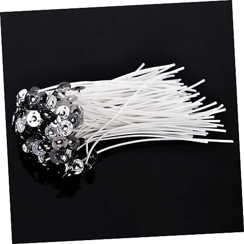 100 pzas Mechas de Algodón para Velas Pre enceradas miniatura 6