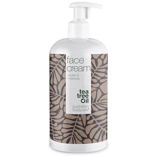 Face Cream for Pimples Acne & Blackheads 500 ml, Fast-Absorbing Moisturizer with Bakuchiol, Vitamin E & Natural 4-Terpineol