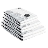 【Facile à utiliser】Avec une double fermeture éclair et une triple valve turbo d'étanchéité, il peut maximiser la décharge d'air et empêcher l'air de s'échapper.Tu prolonges le cycle de vie de tes vêtements jusqu'à 5 fois.