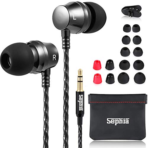 Earbuds, Sephia SP9090 Noise Isolating Earphones, in Ear Earbud Headphones for iPhone, iPad