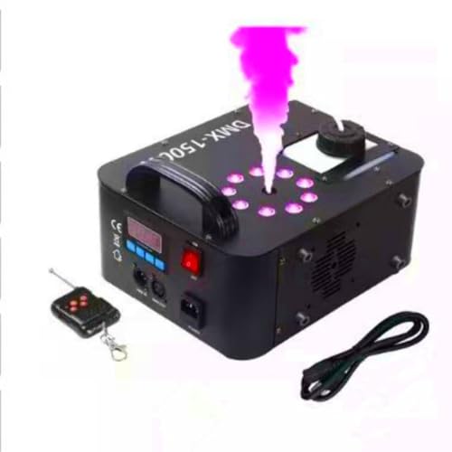 �X���[�N�}�V�� LED DMX �X���[�N�t�H�O�}�V������Ɩ� �K�X�����[�g�X�v���[�t�� 1500W RGB 3 in 1�A�������̉Ƒ��p�[�e�B�[�f�B�X�R�� �X���[�N�}�V�� 1500W��������C�R�����X���[�N�}�V�� �R�����X���[�N�}�V�� (9��LED�i�f�B