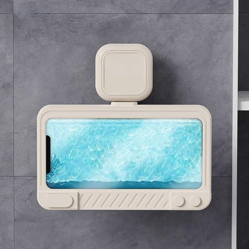Support de téléphone de douche étanche anti-buée pour écran tactile lisible - 3