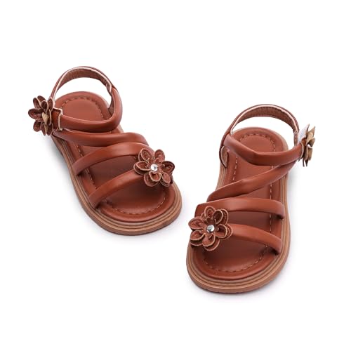Image of Girl's Sandals Princess Dress Shoes Toddler Flower Princess Beach Sandals