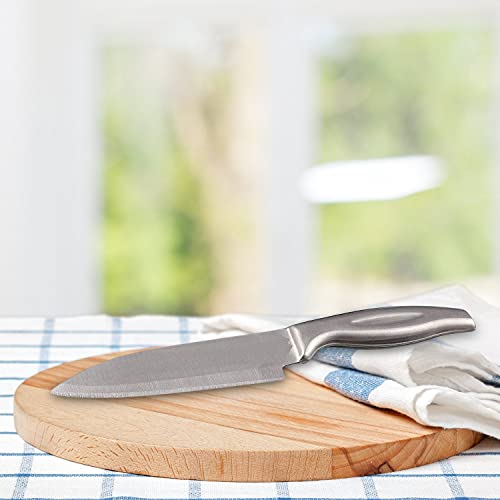 Image of DeoDap Professional Super Sharp Stainless Steel Kitchen Chef Knife 10 inch (Silver)