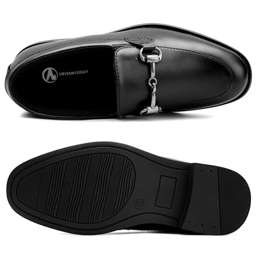 Boys Dress Shoes Oxford Loafers for Kids Slip On Penny Loafer(Little Kid/Big Kid)4