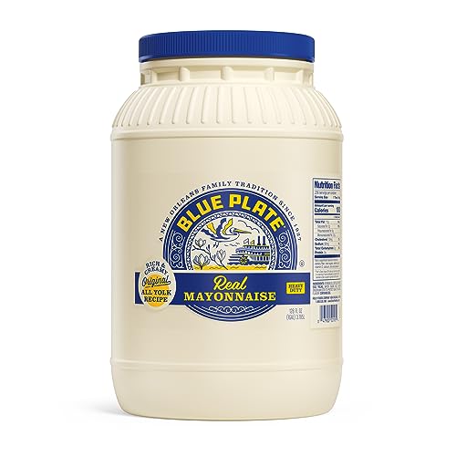 Image of Blue Plate Real Mayonnaise, 128 Fl Oz Jar (Pack of 4)