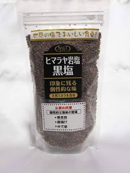 Amazon.co.jp: ヒマラヤ岩塩 黒塩300g袋（ユニチャック） : 食品