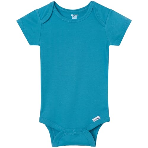 Image of Gerber Baby Girls' 8-pack Short Sleeve Onesies Bodysuits