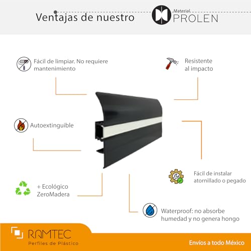 El mejor review de Zoclo de madera blanco comprados en linea. 12 Imagen adicional