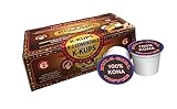 Hula Girl 100% Kona Coffee, Single Serve for Keurig K-Cup Brewers, Medium Roast, Works in the New K2