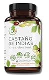 Castaño De Indias (Horse Chestnut Capsules) – 1500 mg per Serving, 90 Veggie Caps, 100% Natural, Premium Dietary Supplement, Made in USA – Supports Circulatory & Vein Health