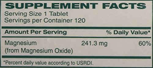 Cypress Magnesium Oxide 400 Mg Tablet 120 Tablets, Pack Of 3 #TOP1