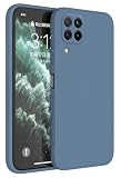 Topme Cover per HUAWEI P40 Lite 4G (6.4" Inches) Custodia Case, Protezione Della Pelle Della Custodia in Silicone Tpu - Grigio lavanda