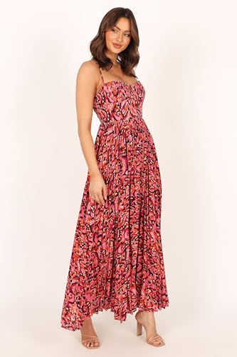 Image of Petal & Pup Women's Achanti Pleated Maxi Dress