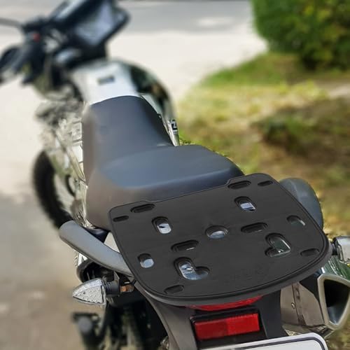 Placa base de moto para maletero trasero con tornillos y soporte reforzado 4