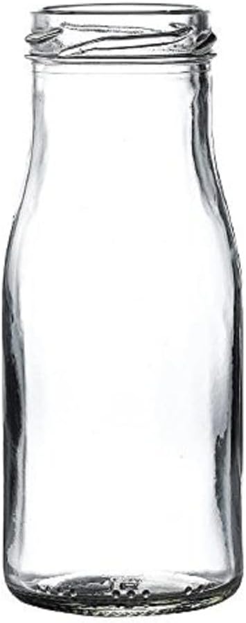 18x Artis Mini Milk Bottle 155ml 5.25oz Serving Juice Milkshakes And Cocktails