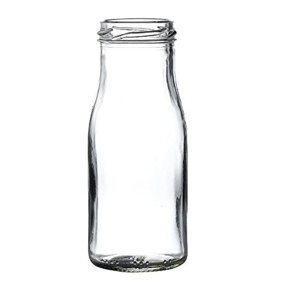 18x Artis Mini Milk Bottle 155ml 5.25oz Serving Juice Milkshakes And Cocktails