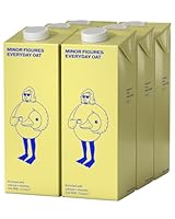 Minor Figures Everyday Oat – Oat Milk Fortified with Vitamins & Minerals – No Added Sugar – Made in Australia – Plant-based – Vegan – Long Life(6x1L)