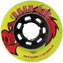 ATOM Skate Out Loud Road Hog Outdoor Roller Skate Wheels 78A