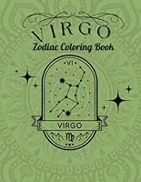 Virgo Zodiac Coloring Book (Zodiac Coloring Books) B0F62S9BXH Book Cover