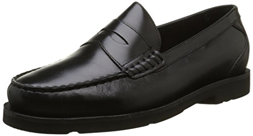 ROCKPORT France Herren MODERN PREP Penny Slipper, Schwarz, 41 EU