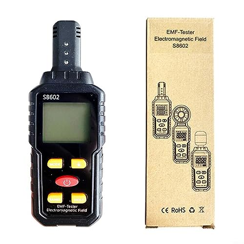 Tester di radiazioni elettromagnetiche, 3 in 1 dosimetro digitale di radiazione, contatore Geiger, monitor dei misuratori EMF -10C ~ 70C