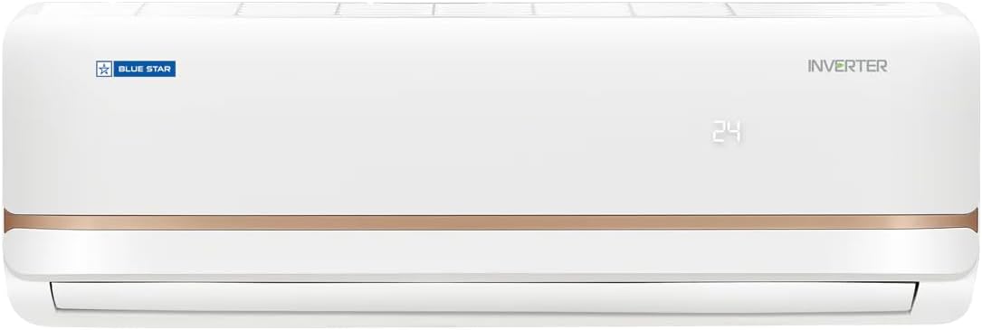 5 Star 1.5 Ton Convertible 5 in 1 Cooling Inverter Split Air Conditioner (BLUE STAR AC IC518TNUR, IU)