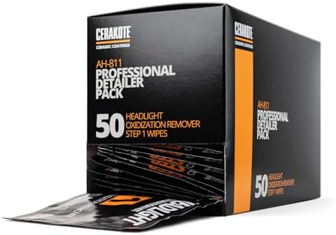 CERAKOTE® Ceramic Headlight Restoration Professional Detailer Pack (50 Step