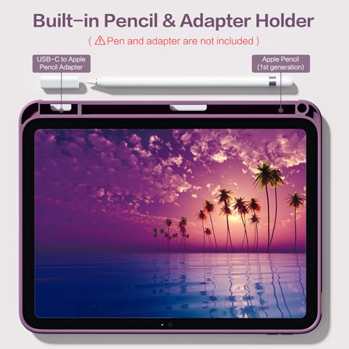 Wenlaty for iPad A16 11th Gen Case, iPad 10th Generation Case, BerryPurple by Wenlaty - Image 3