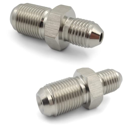 M12x1.0 to 3AN Fitting - Metric Straight Adapter For Brake and Clutch Lines
