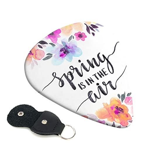 Spring Is In The Air Lot de 6 médiators pour guitare acoustique, guitare électrique, basse, ukulélé – fins, moyens et… - Les Beatles, Paul McCartney, John Lennon, RIngo Starr, George Harrison Spring Is In The Air Lot de 6 médiators pour guitare acoustique, guitare électrique, basse, ukulélé – fins, moyens et…