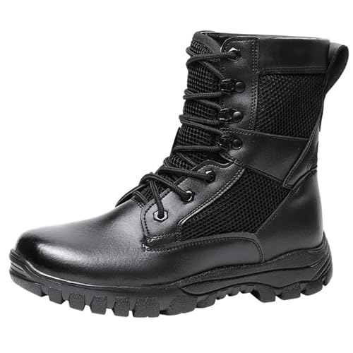 GUREITOJP] ミリタリーブーツ コンバットブーツ メンズ レザー