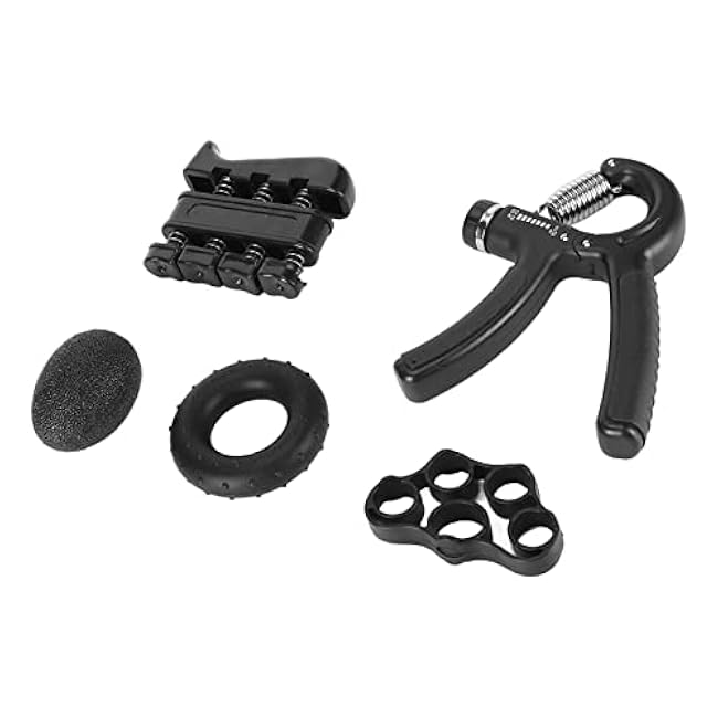 Hand Grip Strengthener Kit Elastic Silicone Skin Friendly Portable Forearm Trainer Kit for Workout Recovery Family