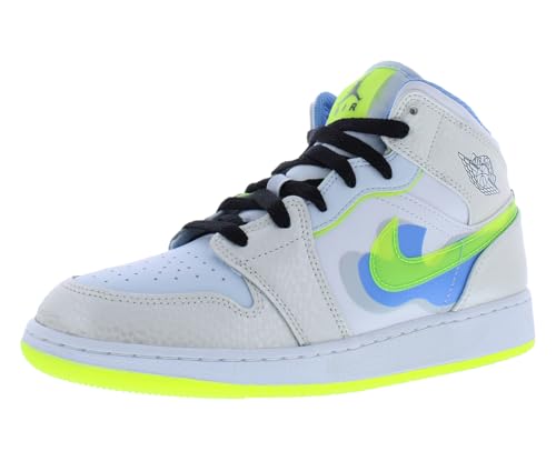 Image of Nike Boys' Air Jordan 1 Mid GS Sneakers