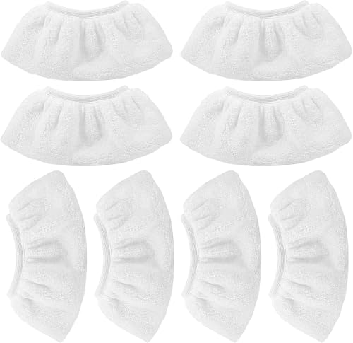 KEEPOW 8 Paños de Microfibra para Vapor Kärcher Easyfix SC1,SC2,SC3,SC4,SC5