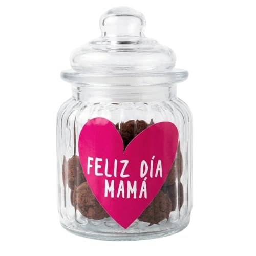 Chocolates Marcos Tonda - Tarro De Agatha Ruiz De La Prada Con Chocolate Con Leche Relleno De Nueces De Macadamia | Regalos Originales Para El Dia De La Madre Con Un Peso De 100 G