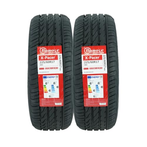 Image of 225/60R17 BANOZE X-PACER 99V Passenger Car Tyre | Enhanced Wet & Dry Grip | Comfortable Ride | Low Road Noise | Durable Tread Design | 2256017-225 60 17 (1)