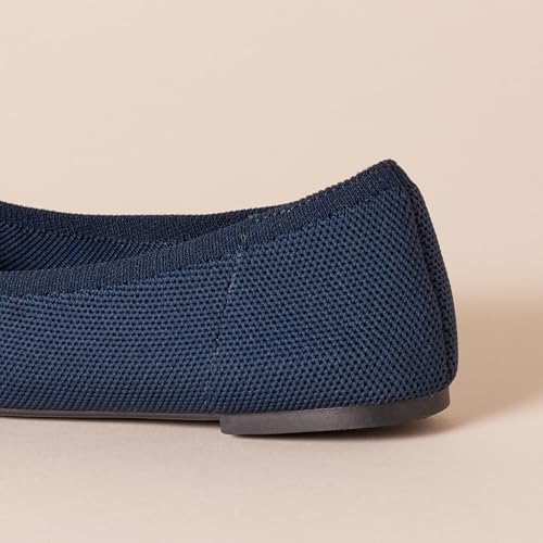 Image of Amazon Essentials Women's Breathable Knit Ballet Flat with Round Toe, Cushioned