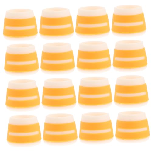 Angoily 16 Piezas Estera de la Silla Fundas Protectoras para Patas de sillas Tapones para Patas de sillas Protector Patas sillas Patas para Mesa Patas Muebles Gel de sílice