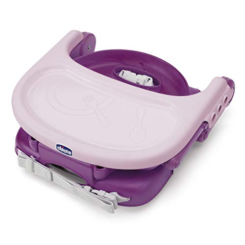 Chicco Pocket Snack Assento Elevatório para Alimentação, Roxo (Violetta), da 6 meses